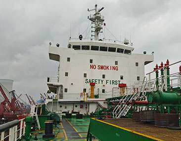 2025年4月26日廣東船廠20噸導熱油系統清洗換油工程